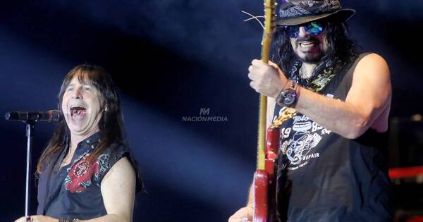 La Nación / Rata Blanca desató la locura de rockeros paraguayos