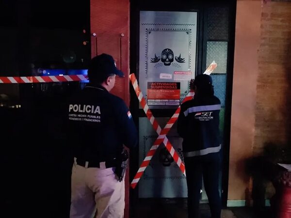 SET suspendió por 3 días a dos locales nocturnos por no emitir factura legal - Economía - ABC Color