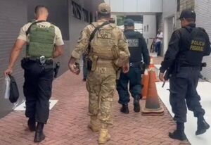 La Federal de Brasil detiene a policías militares en operación contra tráfico de drogas