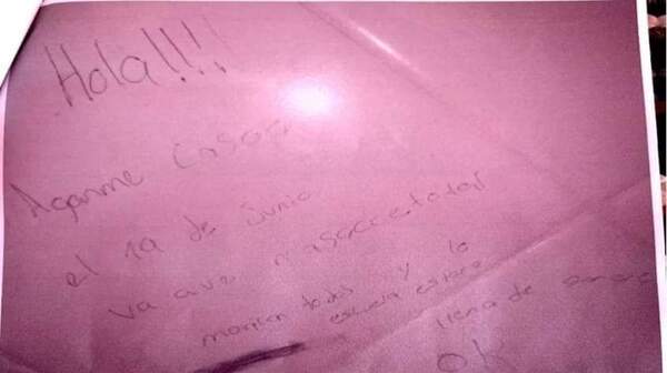 Diario HOY | “Va a ver masacre total morirán todos”: aparece nota de amenaza en colegio de Oviedo