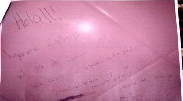 “Va a ver masacre total morirán todos”: aparece nota de amenaza en colegio de Oviedo