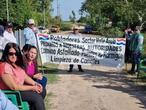 Pobladores reclaman la construcción de un nuevo puente - Nacionales - ABC Color