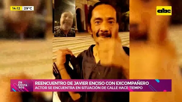 Video: El reencuentro de Javier Enciso con su excompañero - Ensiestados - ABC Color