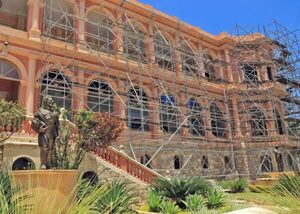 Palacio de López estaría completamente restaurado para el 15 de agosto
