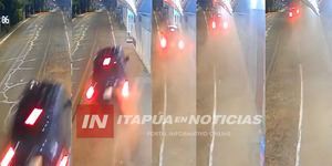 MILITAR PERDIÓ EL CONTROL DE SU VEHÍCULO Y PROVOCÓ DAÑOS EN UNA DESPENSA  - Itapúa Noticias
