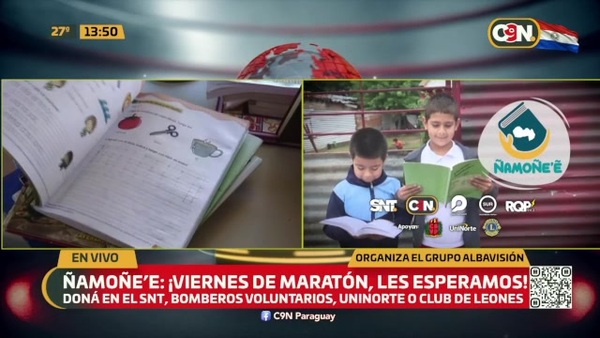 Ñamoñe'e: ¡Libros para todos los niños! - C9N