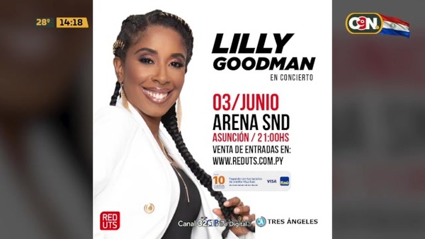 Concierto de Lilly Goodman en Asunción - C9N