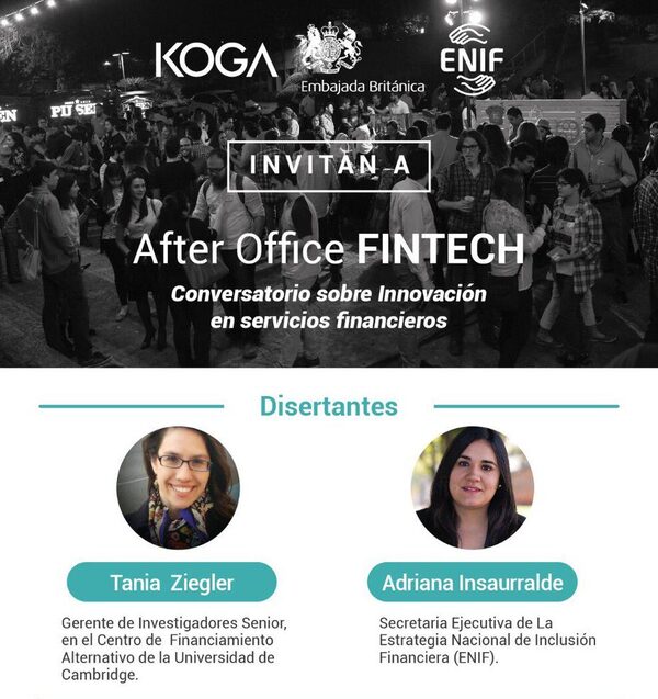 Mañana jueves realizarán una charla sobre innovación en servicios financieros