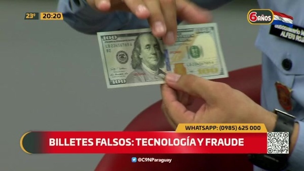 Billetes falsos: tecnología y fraude - C9N