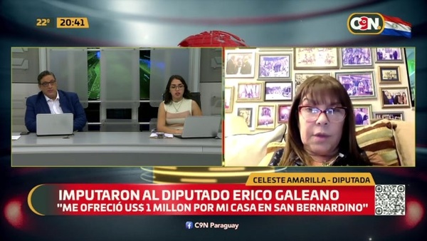 Imputaron al diputado Erico Galeano - C9N