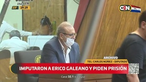 Imputaron a Erico Galeano y piden prisión - C9N