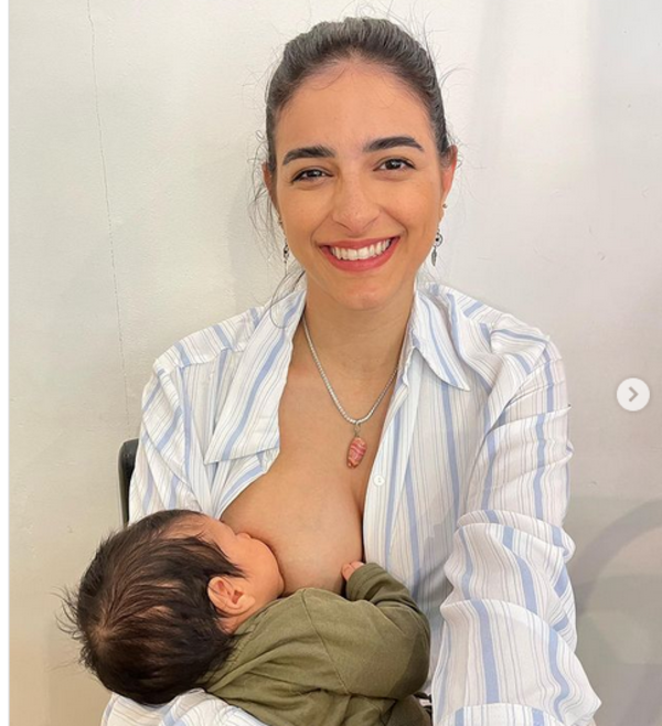 Pati Ginzo: “La leche materna es el mejor alimento que una madre puede ofrecer a su hijo”