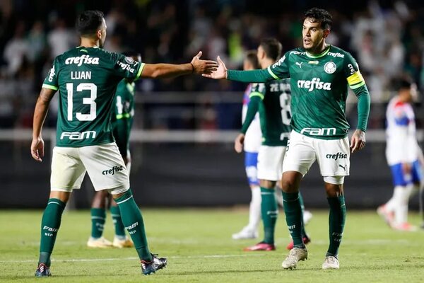 Palmeiras enfrenta hoy al Santos antes de visitar a Cerro Porteño - Fútbol Internacional - ABC Color