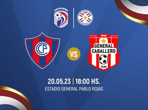 Cerro Porteño y General Caballero se enfrentan en barrio Obrero - APF