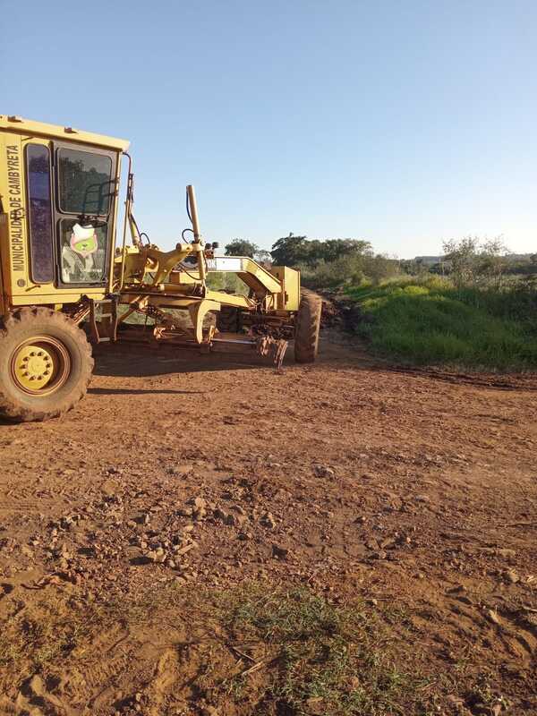 MUNICIPALIDAD DE CAMBYRETÁ CONTINÚA CON OBRAS VIALES QUE BENEFICIAN A LA POBLACIÓN