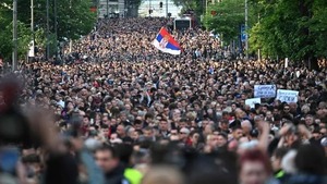 Se manifiestan contra la violencia en Serbia | 1000 Noticias