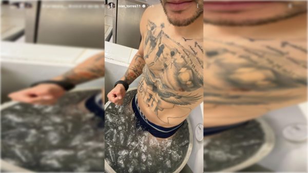La "fría" foto de un pelotero que "levantó" la temperatura en las redes
