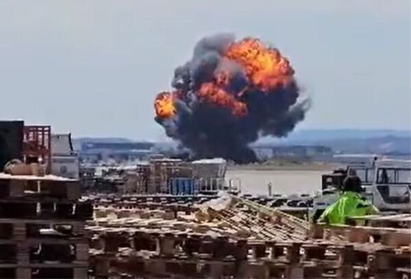 VIDEO | Un caza F18 se estrella en la base aérea de Zaragoza, en España - Megacadena — Últimas Noticias de Paraguay