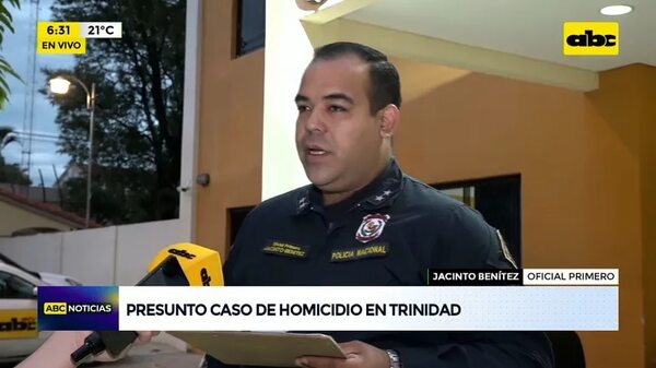 Video: Presunto caso de homicidio en Stma. Trinidad - ABC Noticias - ABC Color