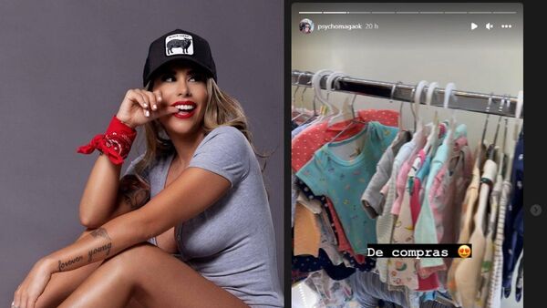 Maga Caballero compró ropa de bebé y pidió que no le tiren mala onda