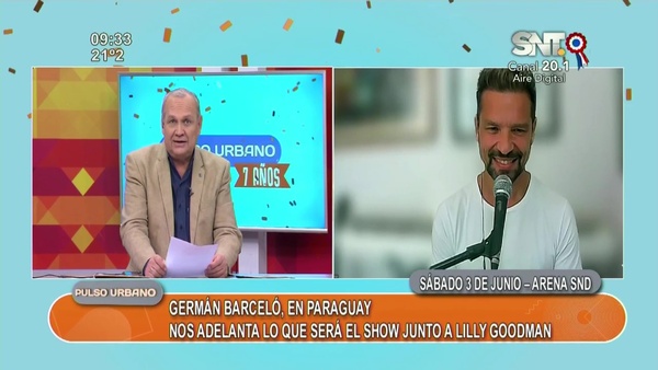 Germán Barceló nos adelanta lo que será el show junto a Lilly Goodman - SNT