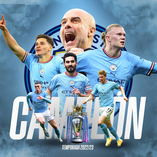 Sin jugar, el Manchester City se consagró campeón de la Premier