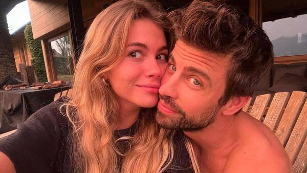 Piqué se muestra muy enamorado con la ex cuerno de Shakira