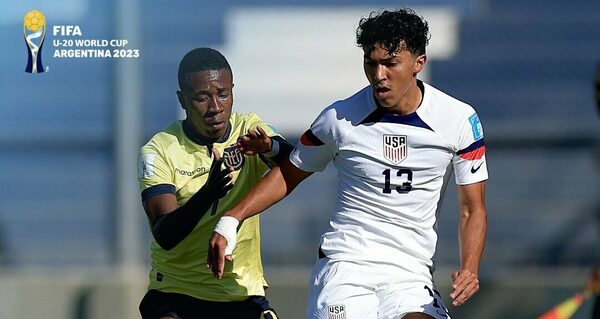 Versus / EE.UU derrota a Ecuador en el inicio del Mundial Sub-20 Argentina 2023