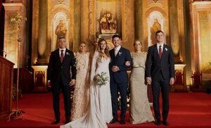 La ceremonia religiosa de Serenella Argaña Scavone y Gonzalo Peña Ocampos  - Estilo de vida - ABC Color
