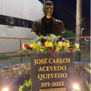 Rezo del santo rosario y misa a un año del deceso de José Carlos Acevedo