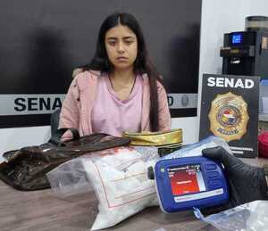 Ciudadana mexicana fue detenida con metanfetamina en el Aeropuerto