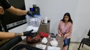 Silvio Pettirossi: Extranjera es detenida con metanfetamina en la maleta - Noticias Paraguay