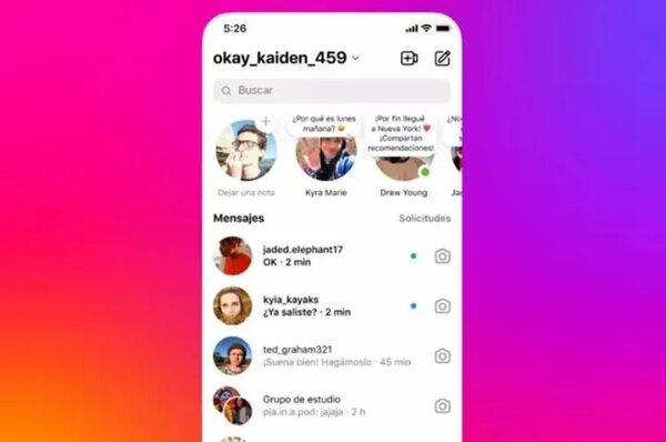 Instagram: mensajes de voz se podrán escuchar fuera de las conversaciones y a mayor velocidad - Tecnología - ABC Color