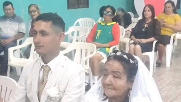 Hasta la Chilindrina estuvo en la boda de ña Rufi y Juan Ramón