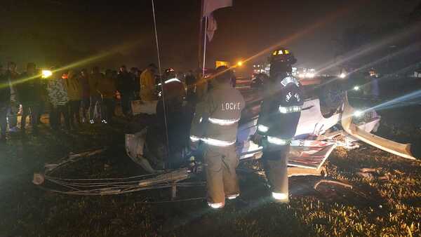 Grave accidente vehicular deja dos muertos en Minga Guazú - La Clave