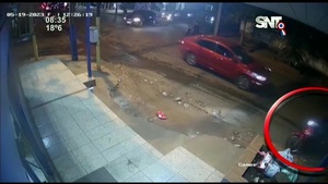 Solitario delincuente asaltó farmacia en PJC - SNT