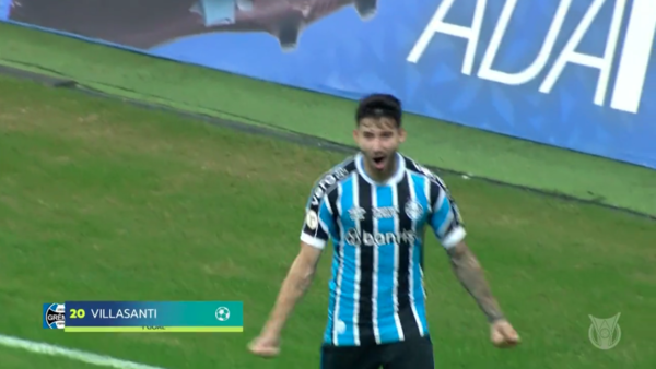 Versus / El golazo de Mathías Villasanti en el "clásico gaúcho" frente al Internacional