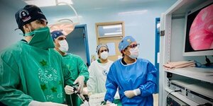 IPS de CDE: exitosa cirugía de atresia de esófago mini invasiva en un recién nacido