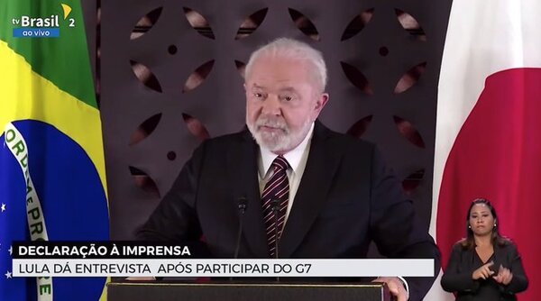 “Ni Putin ni Zelensky quieren la paz”, dice Lula tras el G7