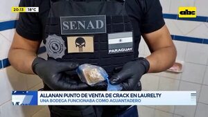 Video: Allanan punto de venta de crack en Laurelty - Periodísticamente - ABC Color