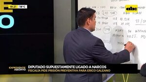 Video: Imputaron al diputado Erico Galeano por supuesta asociación criminal y lavado de dinero - ABC Noticias - ABC Color