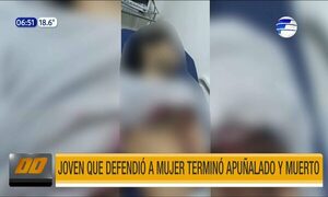 Joven que defendió a una mujer terminó apuñalado y muerto | Telefuturo