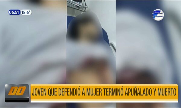 Joven que defendió a una mujer terminó apuñalado y muerto | Telefuturo