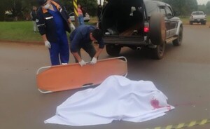 Minga Guazú: Motociclista de 17 años falleció en accidente de tránsito