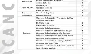 Buscadores de trabajo pueden postularse para más de 230 vacancias en vidriera de empleo del MTESS