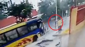 Diario HOY | Video revela que colectivo arrolló a mujer en Luque: ahora buscan al chofer