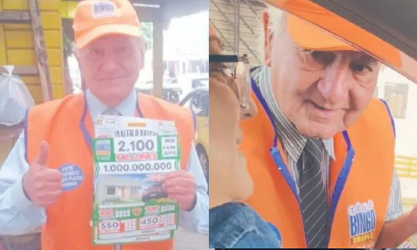 Se puso elegante para vender bingos y arrasa en el Mercado 4 - OviedoPress
