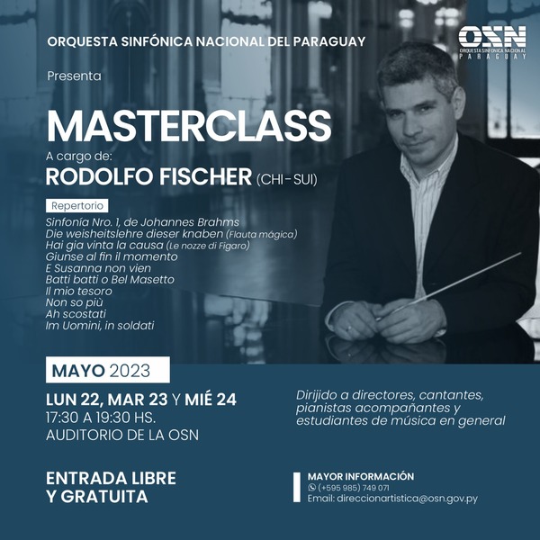 Sinfónica Nacional realizará masterclasses gratuitas sobre estudio y análisis de obras - .::Agencia IP::.