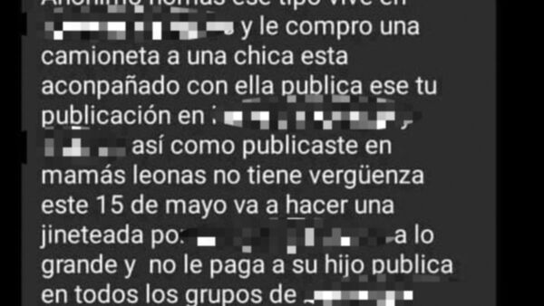 No paga por la leche pero "compró camio" a chuli