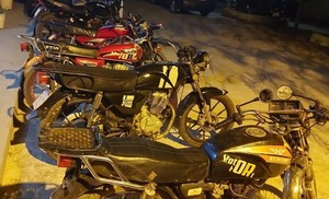 Incautan motocicletas con escapes roncadores en Horqueta